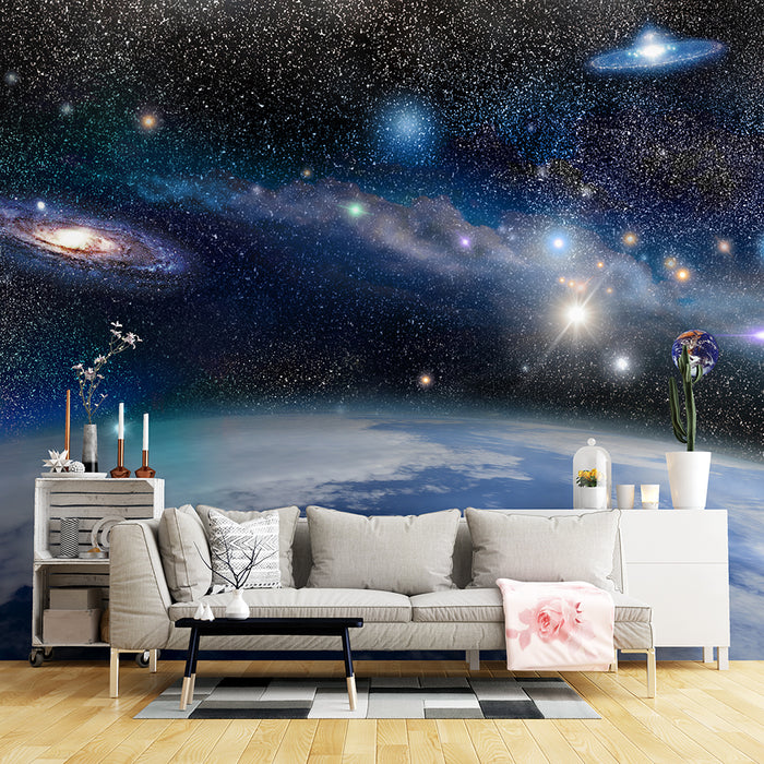 Space Dream Wallpaper Mural | Galaxy Universe Decoration