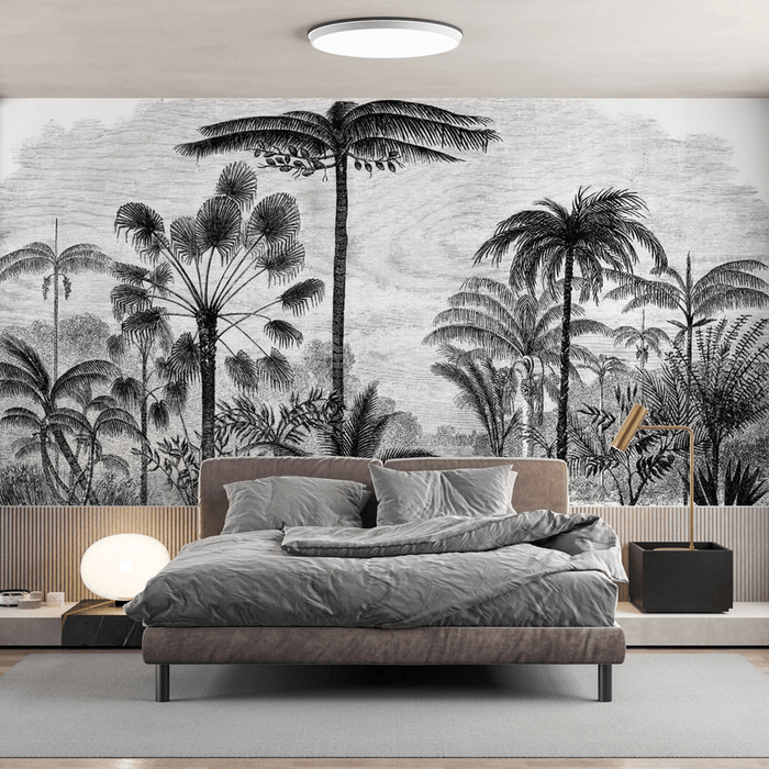 Palm Tree Wallpaper Wilderness - Carving wallpaper