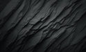 Matte Black Stone Wallpaper | Textured Rock Wall Mural | Industrial Modern Decor