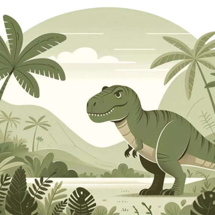 Dinosaur Wallpaper | Children's Room Fun Decoration Mural