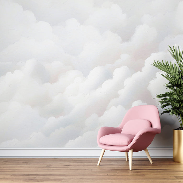 Cloud wallpaper mural | Living room bedroom decorative wall
