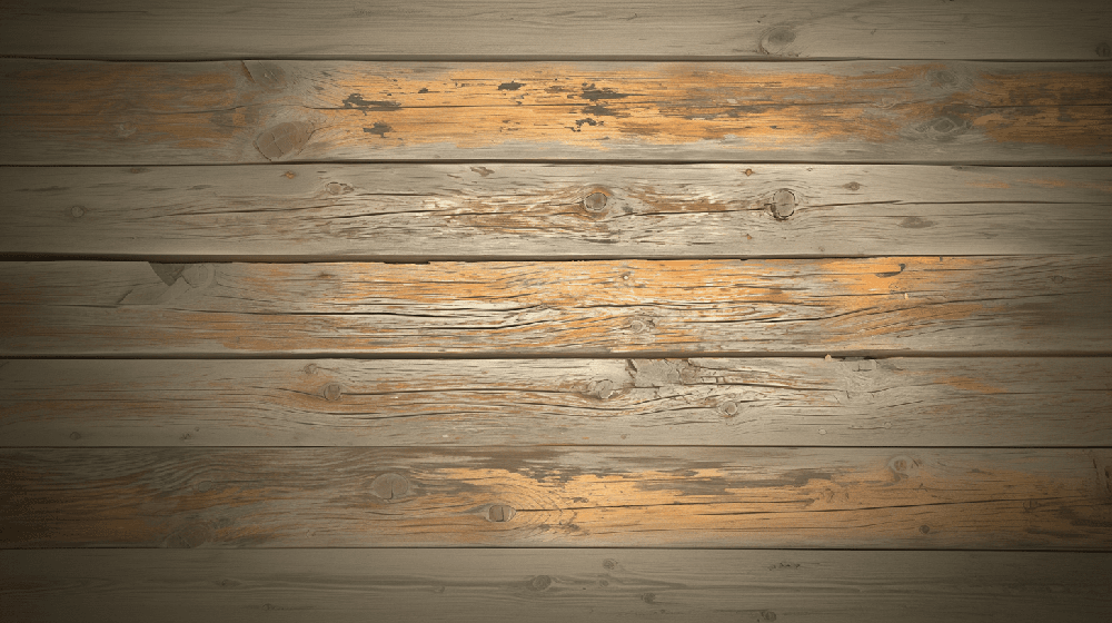 Horizontal wood grain mural wallpaper | Grey shadow