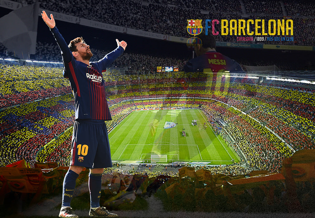 Football style wallpaper mural | Fan living room decoration painting