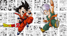 Dragon Ball Z Anime Wallpaper Mural | Manga Storyboard Kids Room Decor | Passionate Anime Theme