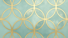 Geometric Circle Wallpaper Mural | Living Room and Bedroom High End Decorative Wall