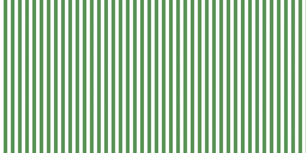 Green and white vertical striped wallpaper | Living room and bedroom decorative wall
