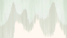 Light green abstract landscape wallpaper mural | Light green and beige with minimalist ink-wash inspired mountain contours for serene living spaces
