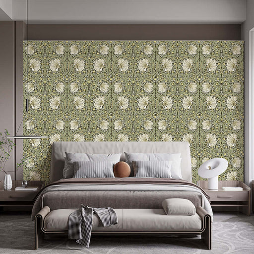 Pattern art wallpaper | Elegant and luxurious decorative wall in living room and bedroom with retro art dream motif