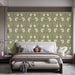Pattern art wallpaper | Elegant and luxurious decorative wall in living room and bedroom with retro art dream motif