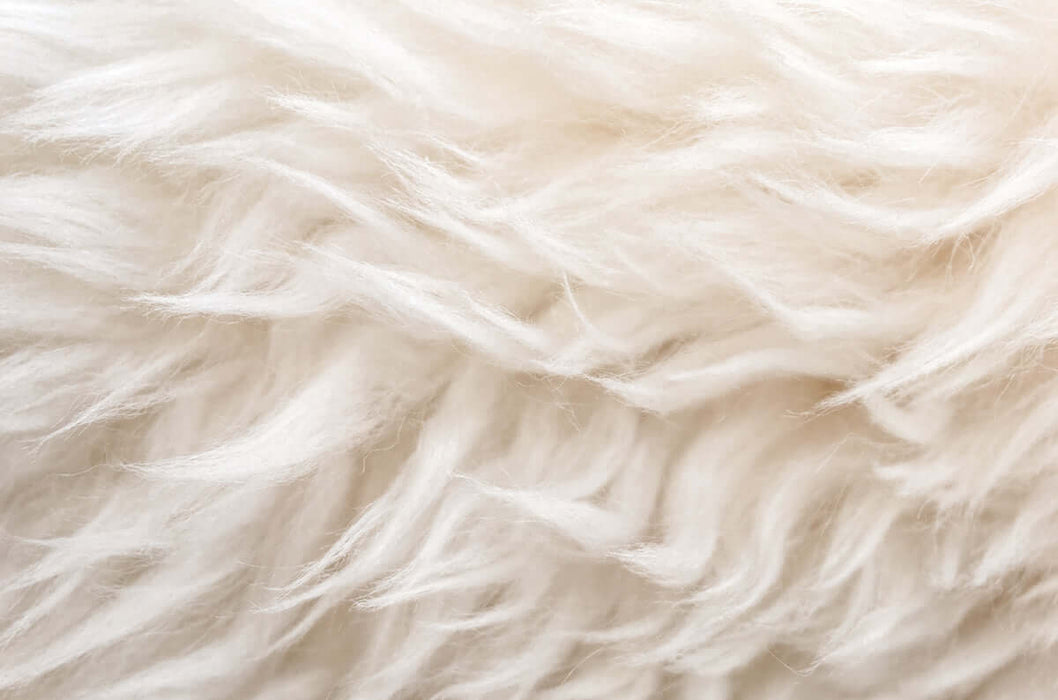 Plush Textured Wallpaper Mural - Milk Aries Cloud Touch