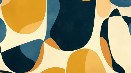 Abstract geometric wallpaper mural | Retro contrasting colors - Carving wallpaper