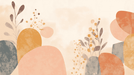 Abstract Wallpaper Murals | Flower and Pink Shapes - Carving wallpaper
