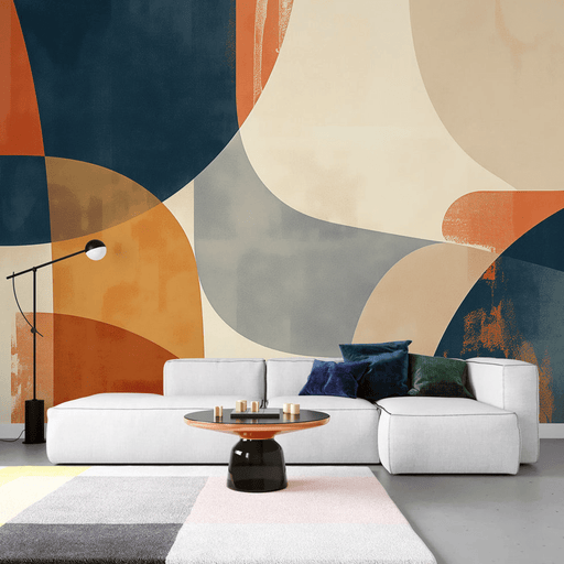 Abstract wallpaper with new paint - Carving wallpaper
