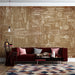 Aircraft blueprint wallpaper mural | Mechanical elements - Carving wallpaper