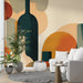 Artistic wallpaper mural | Around the bottle - Carving wallpaper