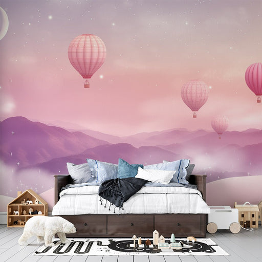 Balloon Wallpaper Mural | Wonderland - Carving wallpaper