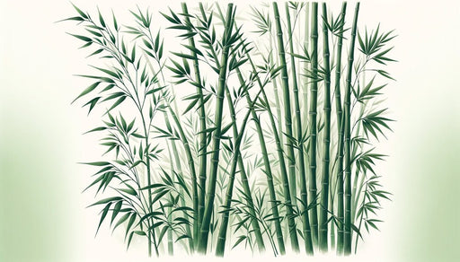 Bamboo Wallpaper Mural | Thick Bamboo Grove - Carving wallpaper