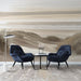 Beach Landscape Wallpaper Murals | Dunes and Peaceful Sea - Carving wallpaper