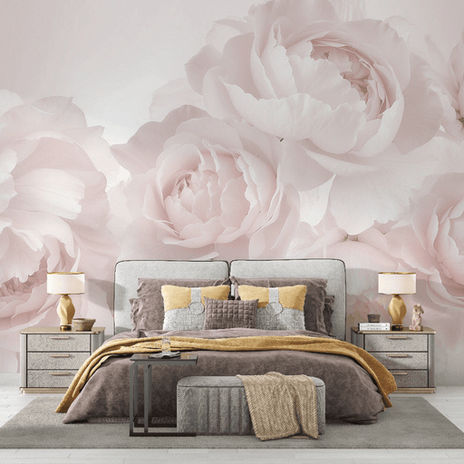 Big Flower Wallpaper Rose - Carving wallpaper