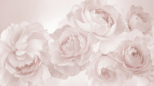 Big Flower Wallpaper Rose - Carving wallpaper