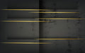 Black and gold lines wallpaper mural | simple fashion with mottled texture - Carving wallpaper