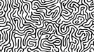 Black and white abstract line wallpaper mural | Black and white color scheme - Carving wallpaper