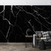 Black gold marble mural | Cool black marble wallpaper - Carving wallpaper