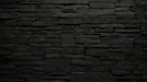 Black stone brick texture wallpaper mural | Stone brick - Carving wallpaper
