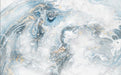 Blue and white gilt wallpaper murals | such as flowing ink elegant dream artistic atmosphere - Carving wallpaper