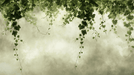 Cascading Ivy Vine Wallpaper | Trailing Botanical Mural for Bedroom & Living Room