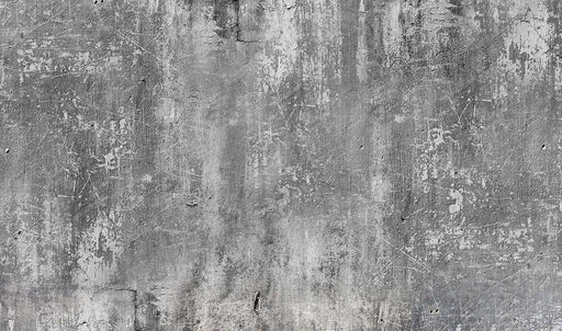 Cement textured wallpaper mural | Minimalist decorative wall in living room and study