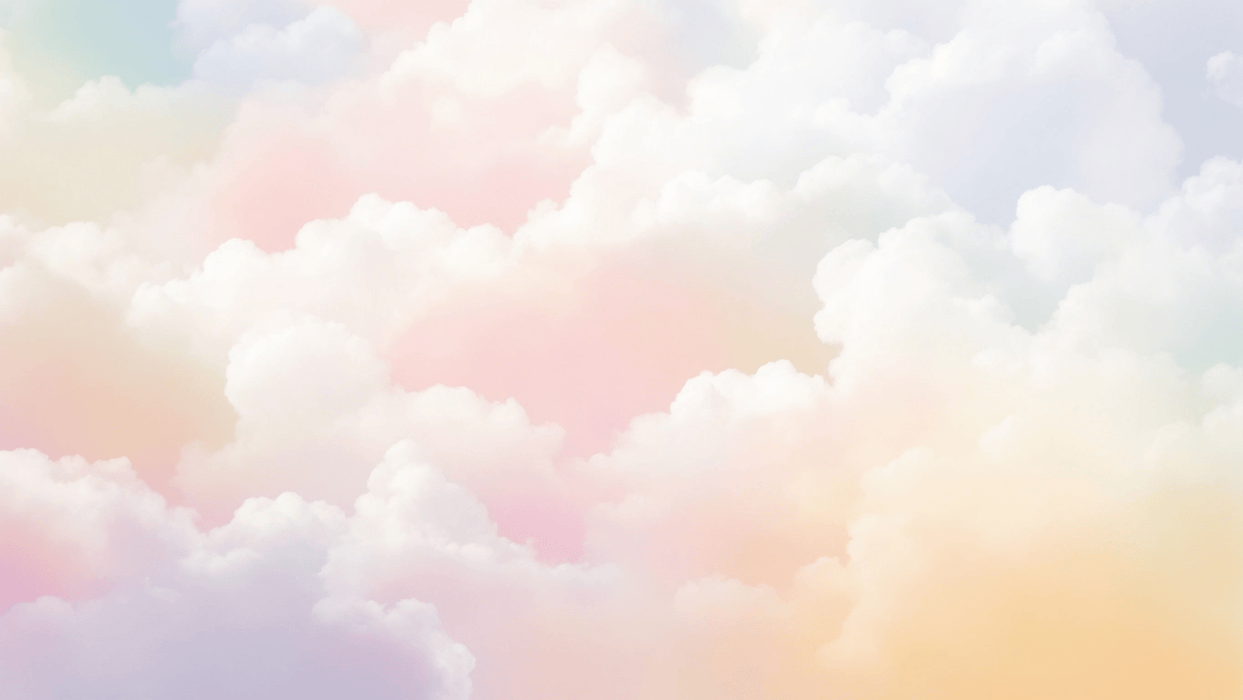 Cloud Wallpaper Mural | Soft Colors - Carving wallpaper
