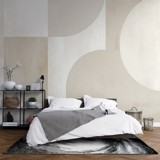Decorative Arts Wallpaper Mural | Beige Tone - Carving wallpaper