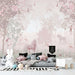 Fairy Tale Forest Unicorn Wallpaper Mural | Magical Kids Room Decor | Enchanted Nursery Wall Design