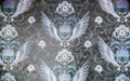 Fantasy Wing Pattern Mural Wallpaper | Paired with Wings to Show Splendor - Carving wallpaper