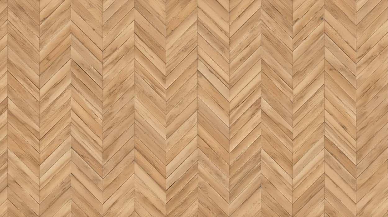 Fish bone pattern wood grain wallpaper mural | Light wood color - Carving wallpaper