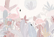 Flamingo Tropical Wallpaper Mural - Elegant Nature-Themed Decor