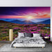 Flower and Flower Wallpaper Mural | Radiant Sunrise on Huahai Mountain - Carving wallpaper