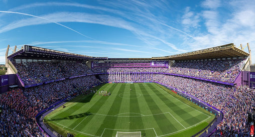 Football stadium panoramic wallpaper mural | Fan bedroom living room decoration - Carving wallpaper