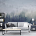 Forest Flying Bird Wallpaper Mural | Flying Birds in the Forest - Carving wallpaper