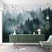 Forest Wallpaper Panoramic View - Carving wallpaper