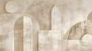 Geometric Wallpaper | Decorative Art Wallpaper in Stone Shape - Carving wallpaper