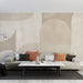 Geometric Wallpaper Mural | Beige - Carving wallpaper