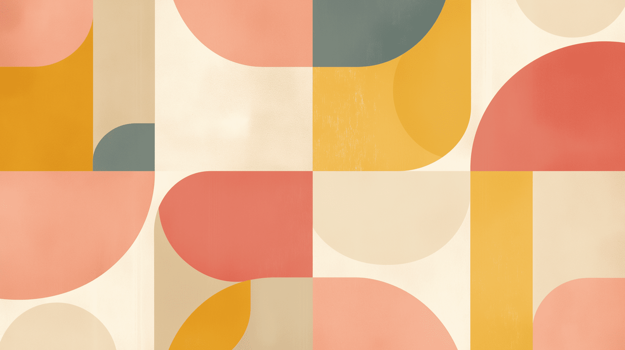Geometric Wallpaper Mural | Colorful Splicing Wallpaper - Carving wallpaper