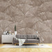 Ginkgo Leaf Texture Wallpaper Mural | Fan Leaf Theme Wallpaper