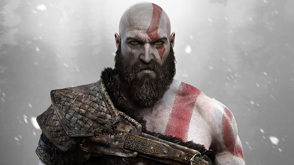 God of War Kratos themed wallpaper mural | Game enthusiast God of War