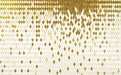 Gold and white diamond patterned mural wallpaper | Highlighting luxurious and fashionable style - Carving wallpaper