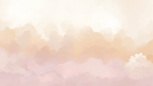 Gradient cloud wallpaper with pink and orange clouds - Carving wallpaper