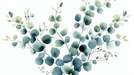 Green leaf wallpaper mural | Exquisite leaves and harmonious color tones - Carving wallpaper