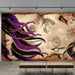 Hairdressing Wallpaper Mural | Hairdressing Theme Retro Style Art Wallpaper - Carving wallpaper